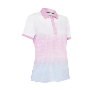 Callaway Chev Gradient polo femme manches courtes, brilliant white