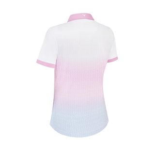 Callaway Chev Gradient polo femme manches courtes, brilliant white