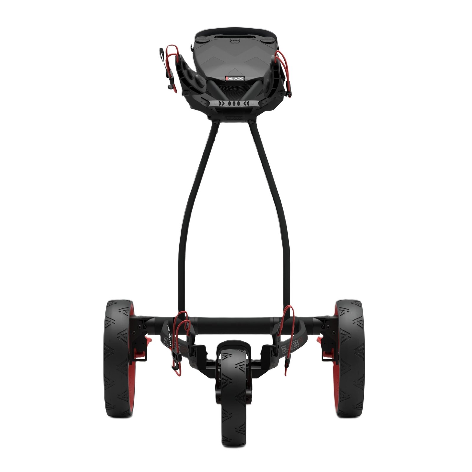 Big Max Blade IP 2.0 chariot manuel de golf, noir/rouge