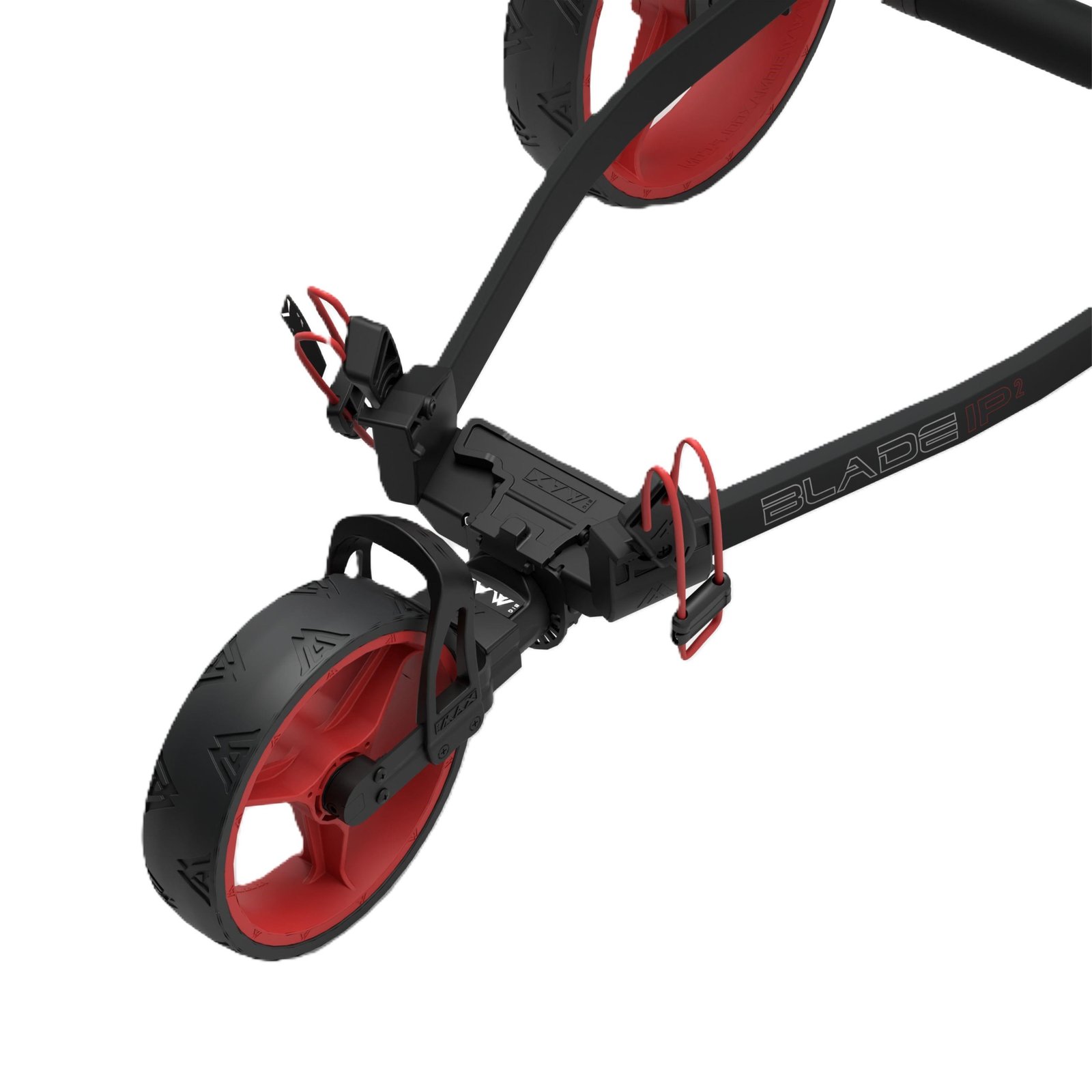 Big Max Blade IP 2.0 chariot manuel de golf, noir/rouge