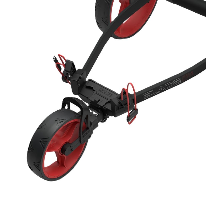 Big Max Blade IP 2.0 chariot manuel de golf, noir/rouge