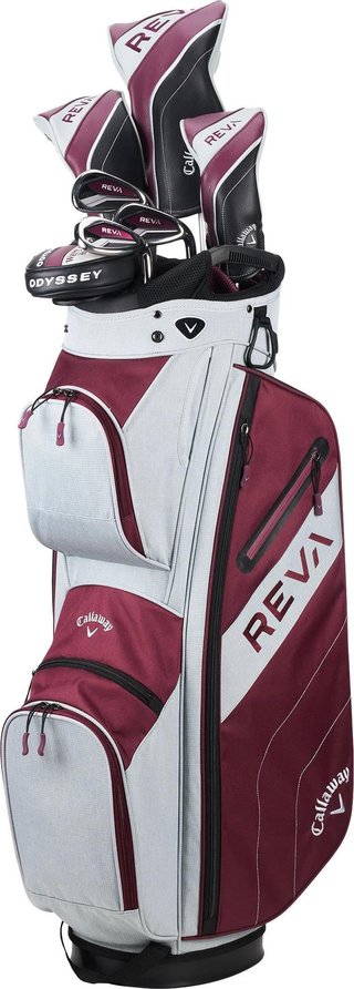 Callaway Reva 8PC Eggplant set de golf femme, graphite