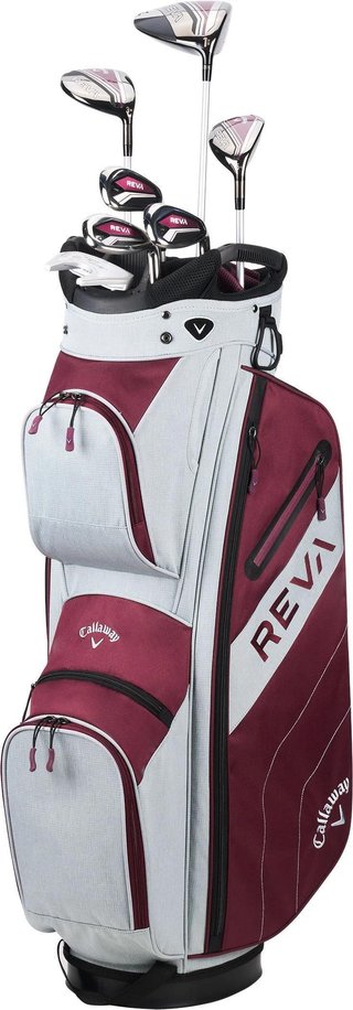 Callaway Reva 8PC Eggplant set de golf femme, graphite
