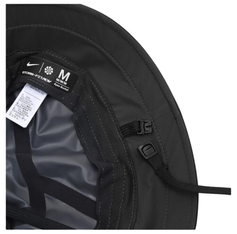 Nike Storm-Fit Apex bucket hat 2024, noir/anthracite