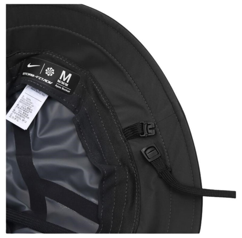 Nike Storm-Fit Apex bucket hat 2024, noir/anthracite