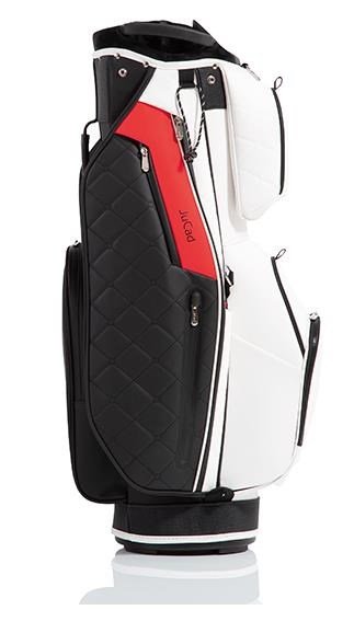 JuCad First Class cart bag, noir-rouge