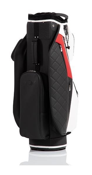 JuCad First Class cart bag, noir-rouge
