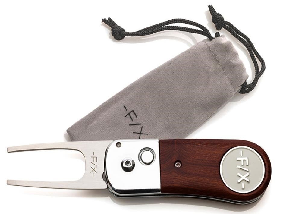 Lignum Lignum F/X pitchwork with marker, walnut/chrome