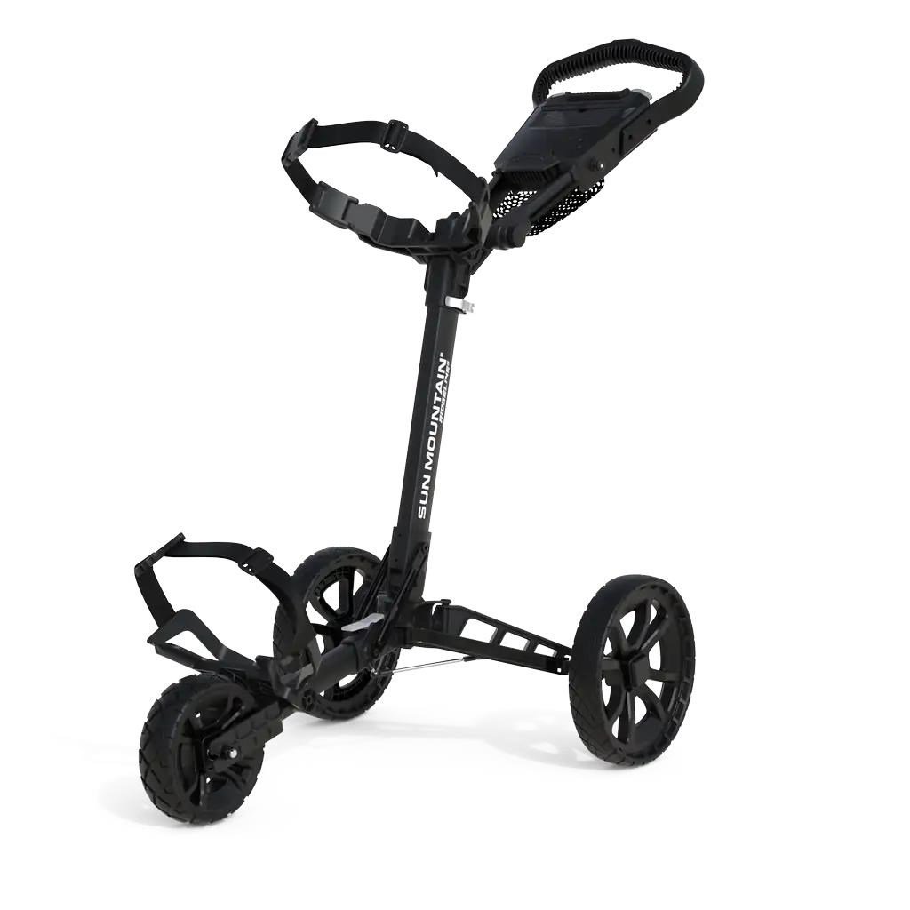 Sun Mountain Ridgeline 3 chariot de golf manuel, noir
