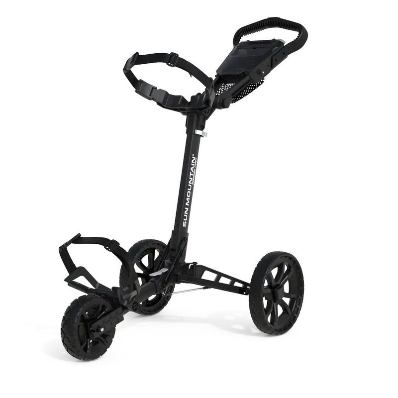 Sun Mountain Ridgeline 3 chariot de golf manuel, noir