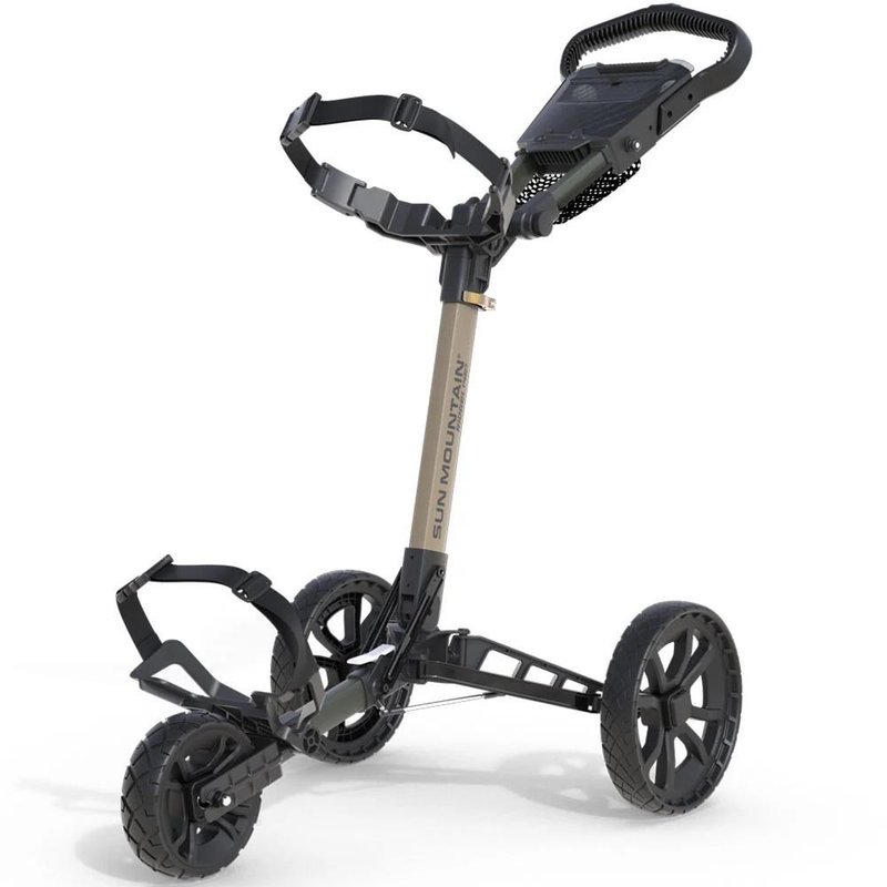 Sun Mountain Ridgeline 3 chariot de golf manuel, sand/hunter