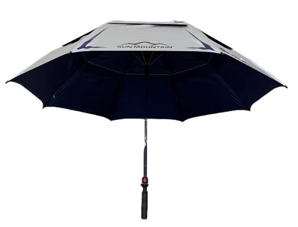 Sun Mountain H2NO Chrome UV parapluie 68", marine