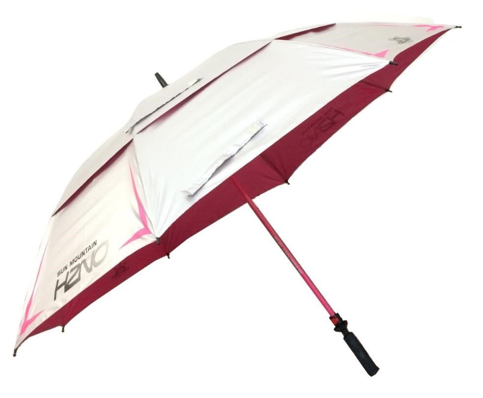 Sun Mountain H2NO Chrome UV parapluie 68", rose