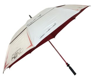 Sun Mountain H2NO Chrome UV parapluie 68" rouge
