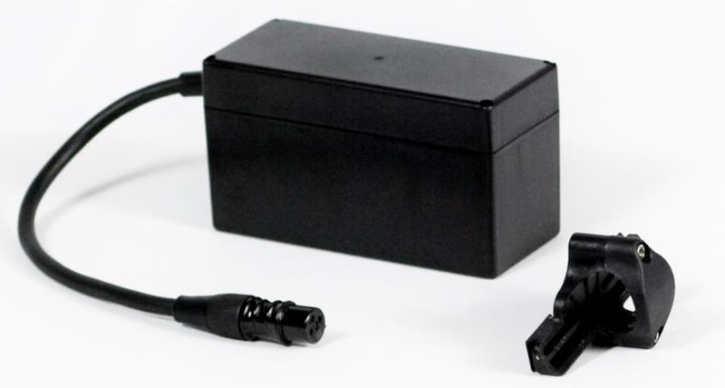 Davies Caddy Lithium batterie (Capacité 9Ah, fixation essieu avant), noire