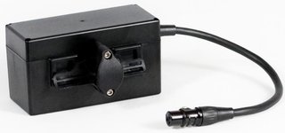 Davies Caddy Lithium batterie (Capacité 9Ah, fixation essieu avant), noire