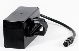 Davies Caddy Lithium batterie (Capacité 9Ah, fixation essieu avant), noire