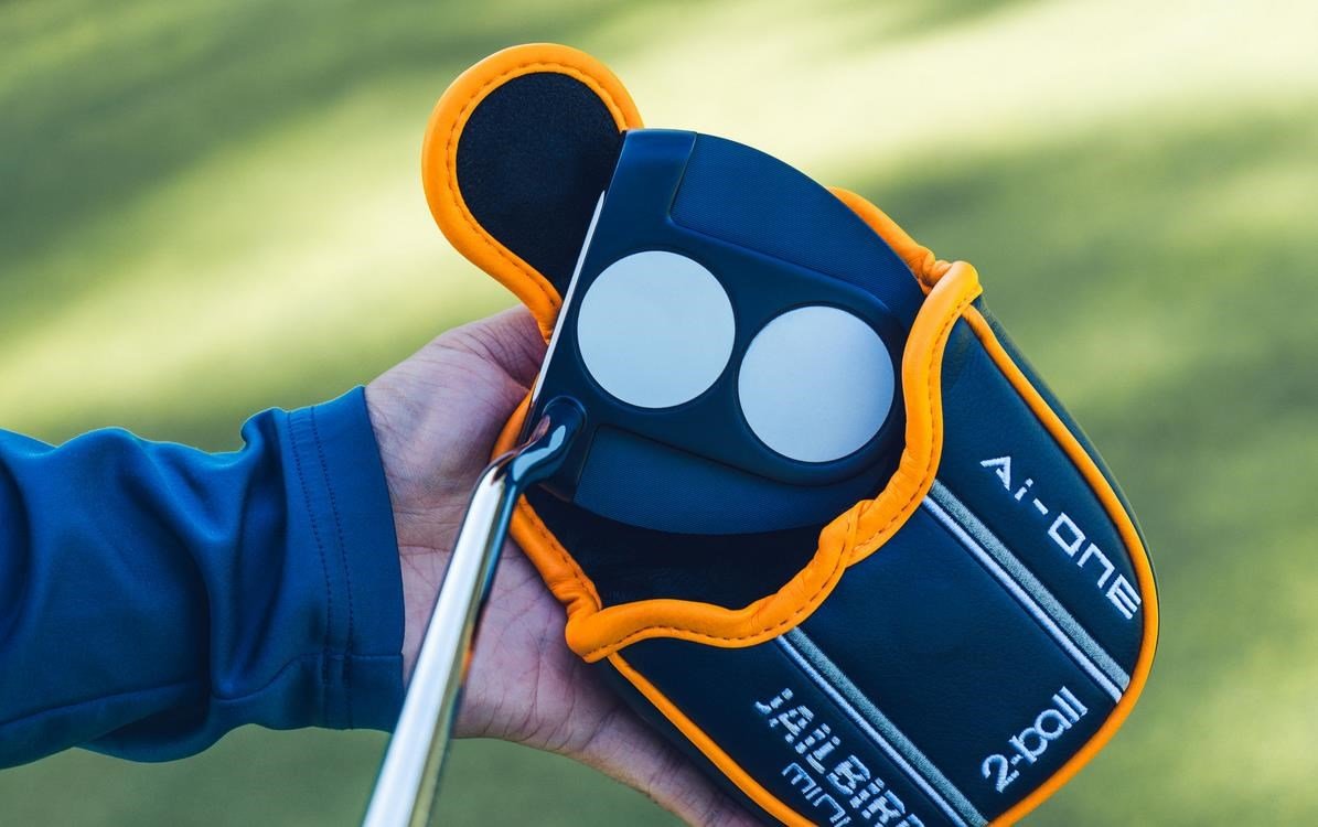 Odyssey Ai-ONE 2-Ball Jailbird Mini DB putter (acier)