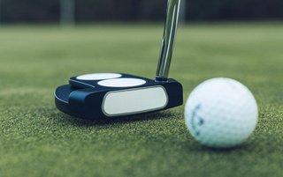 Odyssey Ai-ONE 2-Ball Jailbird Mini DB putter (acier)
