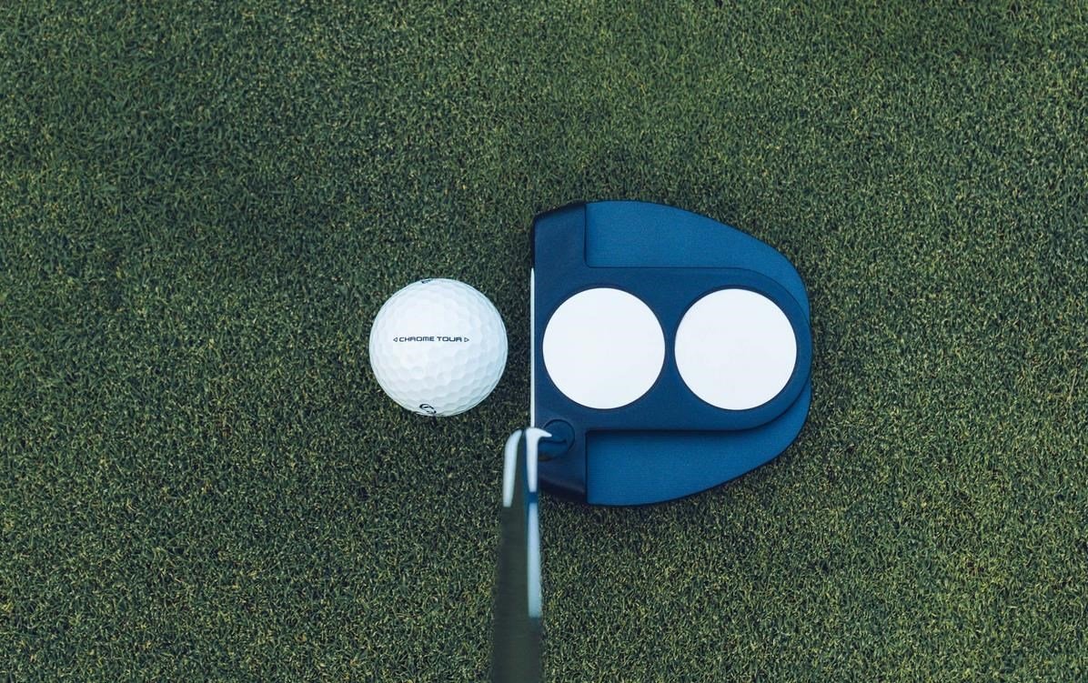 Odyssey Ai-ONE 2-Ball Jailbird Mini DB putter (acier)