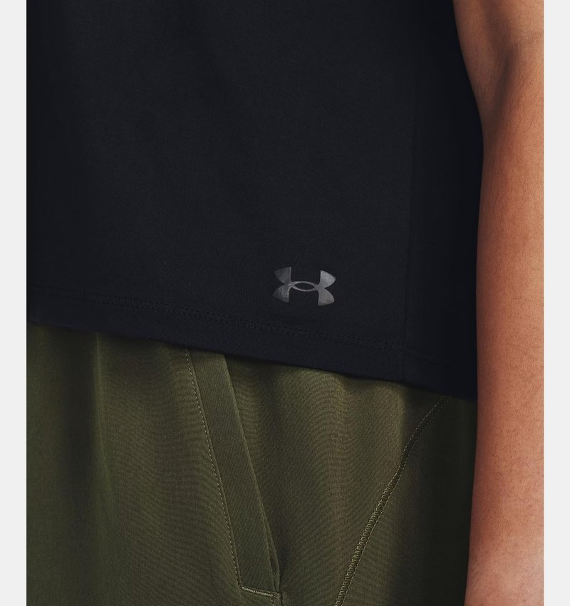 Under Armour Motion Short Sleeve t-shirt femme, noir