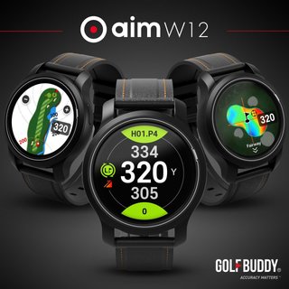 Golf Buddy aim W12 GPS montre de golf