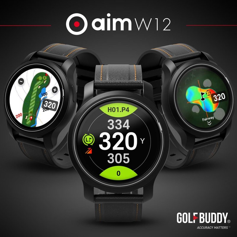 Golf Buddy aim W12 GPS montre de golf