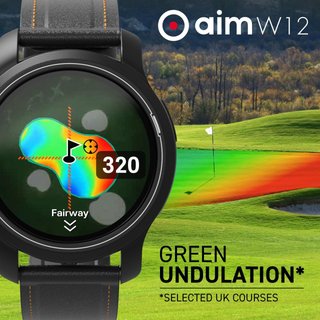 Golf Buddy aim W12 GPS montre de golf