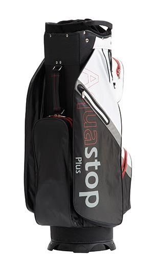 JuCad Aquastop Plus Facelift cart bag, noir/blanc/rouge