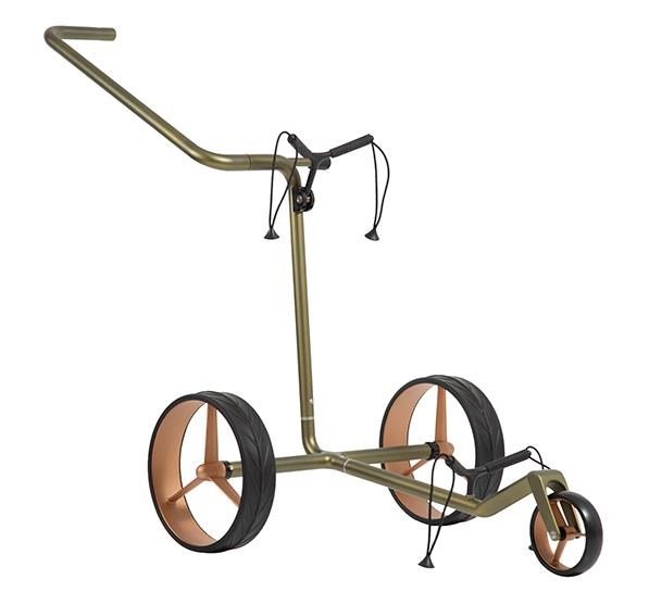 JuCad Carbon Verde Rosé chariot manuel, édition spéciale + sac de transport JTT