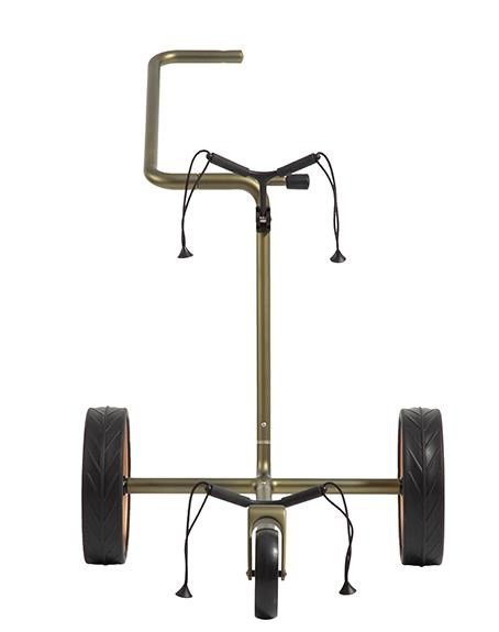JuCad Carbon Verde Rosé chariot manuel, édition spéciale + sac de transport JTT