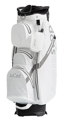 JuCad AquaStop Plus Facelift cart bag, blanc/gris