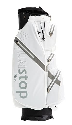 JuCad AquaStop Plus Facelift cart bag, blanc/gris