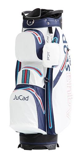 JuCad AquaStop Plus Facelift cart bag, racing design - bleu/blanc/rouge