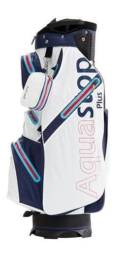 JuCad AquaStop Plus Facelift cart bag, racing design - bleu/blanc/rouge