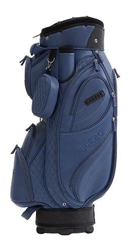 JuCad Style sac chariot, bleu foncé/aspect cuir