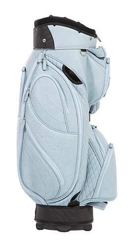 JuCad Style cart bag, bleu vif/aspect cuir