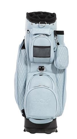 JuCad Style cart bag, bleu vif/aspect cuir