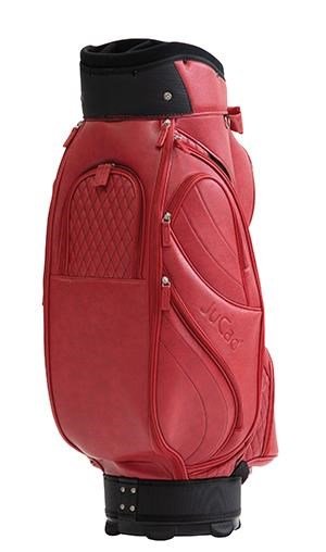JuCad Style cart bag, rouge/aspect cuir