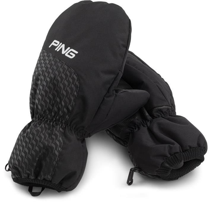 PING Golf Ping Cart Mittens gants d'hiver homme, noir