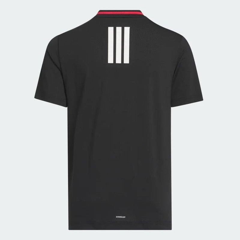 Adidas Sport Collar junior polo garçon, noir