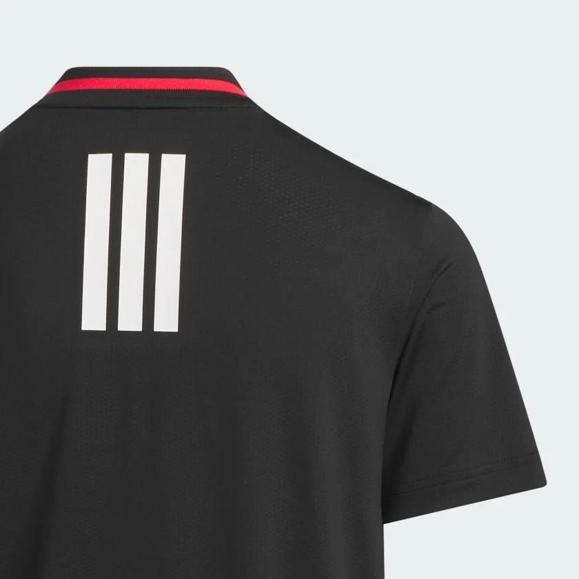 Adidas Sport Collar junior polo garçon, noir