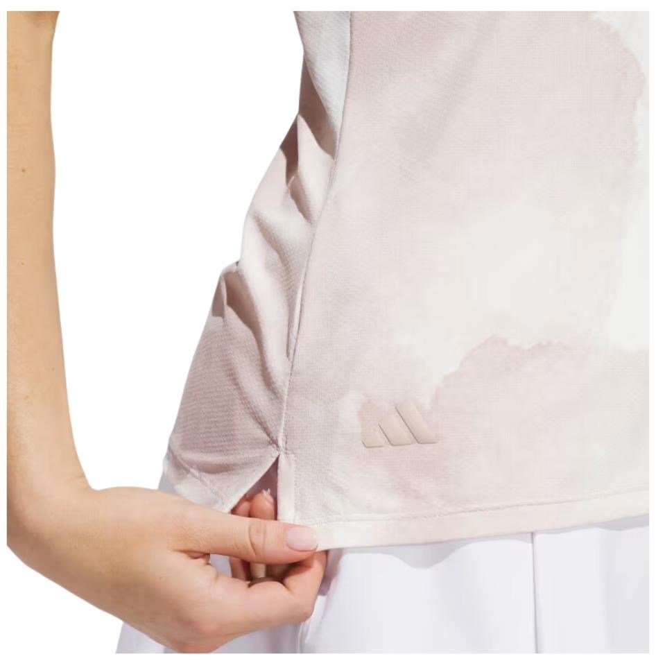 Adidas Ultimate365 Tour polo femme, wonder taupe