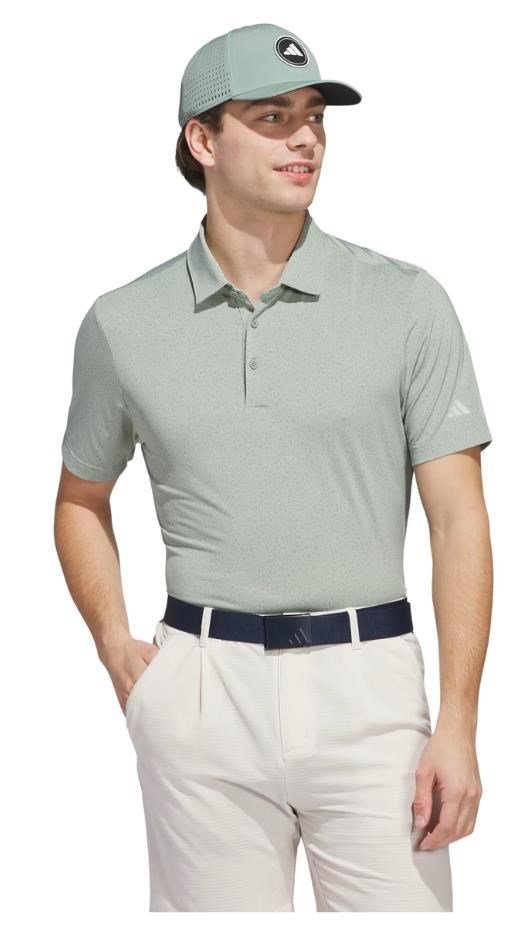 Adidas Ultimate365 Mini Bunker polo homme, silver green