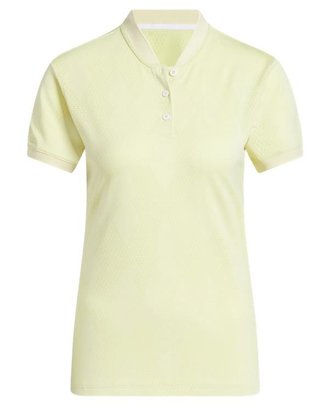 Adidas Ultimate365 Diamond Jacquard polo femme, jaune poudre