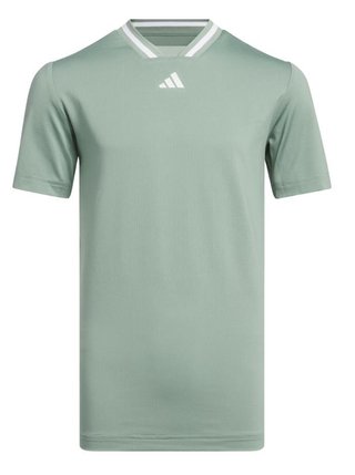 Adidas Collar junior polo enfant, silver green