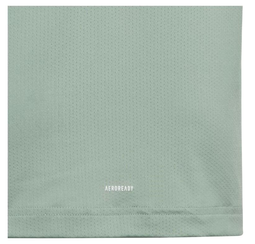 Adidas Collar junior polo enfant, silver green