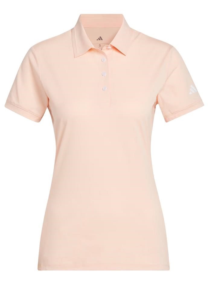 Adidas Ultimate365 Tour Twistknit polo femme, powder coral