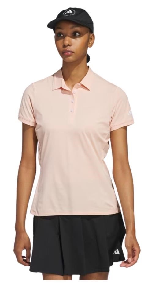 Adidas Ultimate365 Tour Twistknit polo femme, powder coral