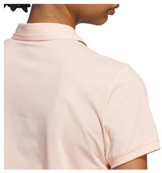 Adidas Ultimate365 Tour Twistknit polo femme, powder coral